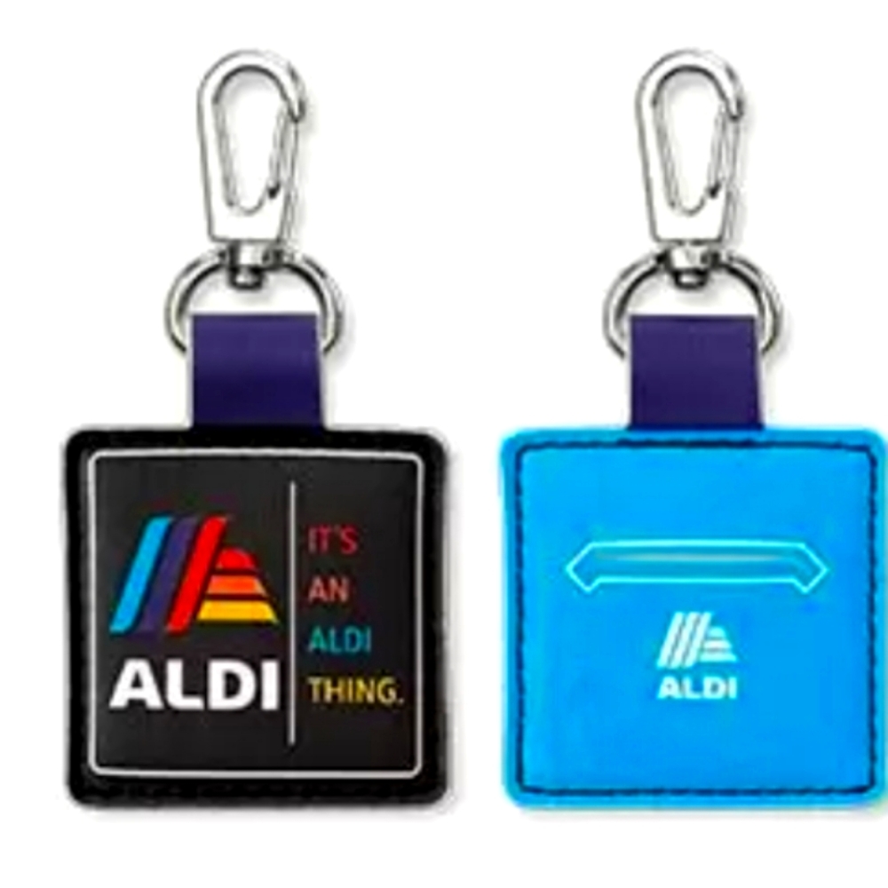 Aldi Quarter Keeper keychain
